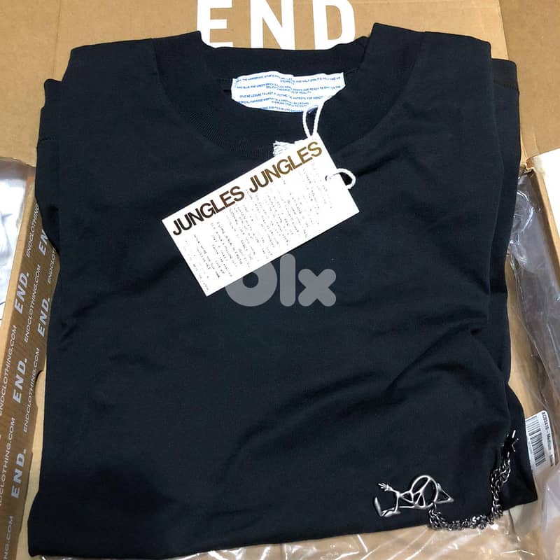 JUNGLES JUNGLES PEACE MAN T-SHIRT SIZE M 2