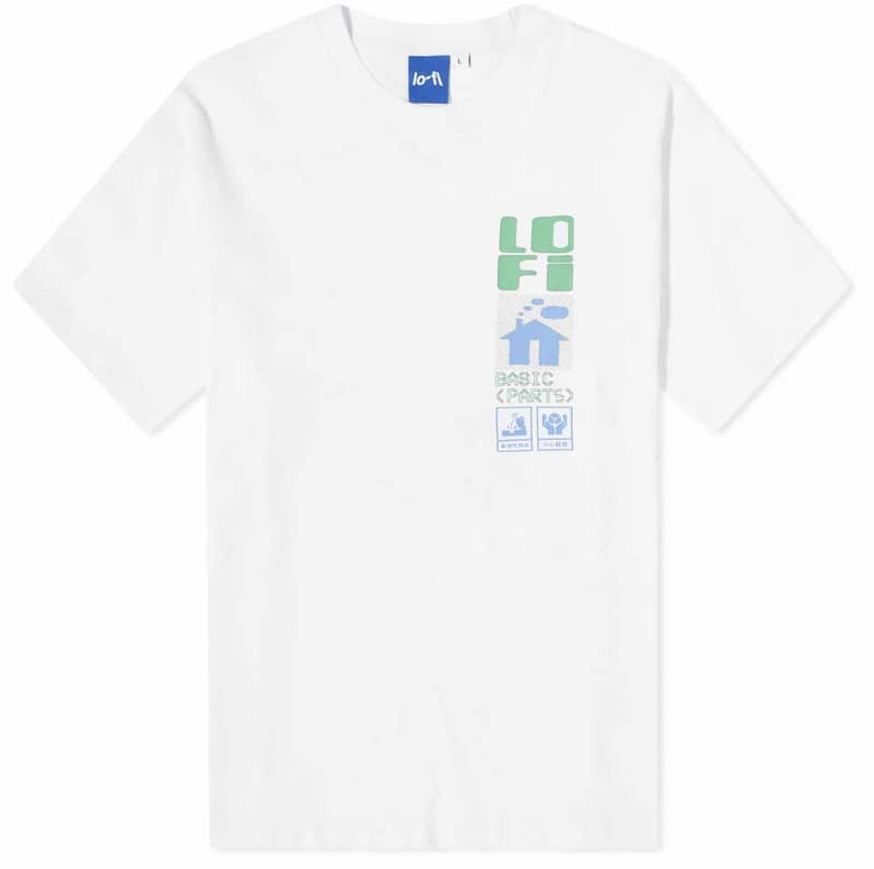LO-FI BASIC PARTS T-SHIRT - SIZE M 5