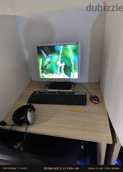 Fujitsu Core i7 2nd 2.40ghz 5800 benchmark all set computer woth ups 2