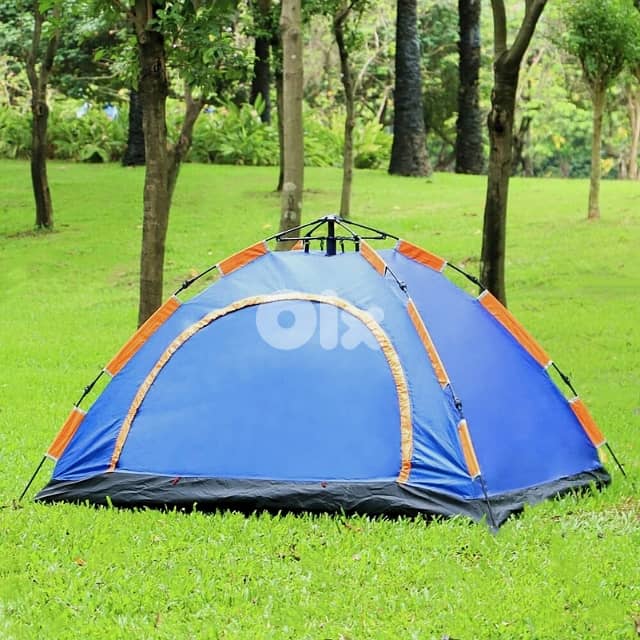 Portable Camping Tent, 120 x 120 cm Waterproof Hiking Tent + Carry Bag 5