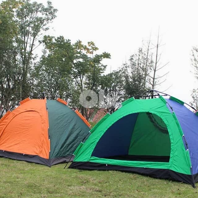 Outdoor Camping Tent, 200 x 200 cm Waterproof Hiking Tent + Carry Bag 7