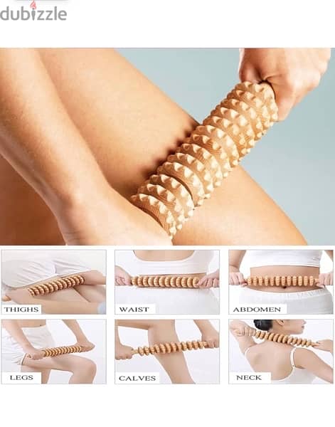 yeshine 3 in 1 Wood Massage Tools Maderoterapia Therapy Kit 0