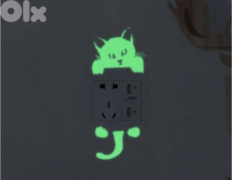 very cute luminous wall and home stickers 1