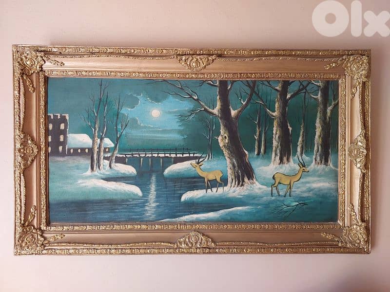 Old Picture ( Oil Painting ) لوحة قديمة 0