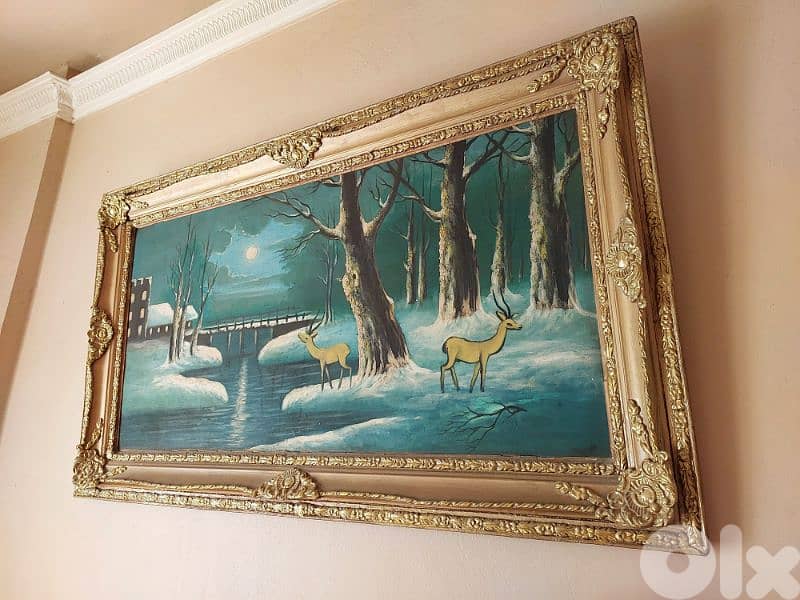 Old Picture ( Oil Painting ) لوحة قديمة 1