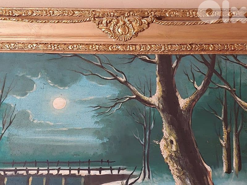 Old Picture ( Oil Painting ) لوحة قديمة 4