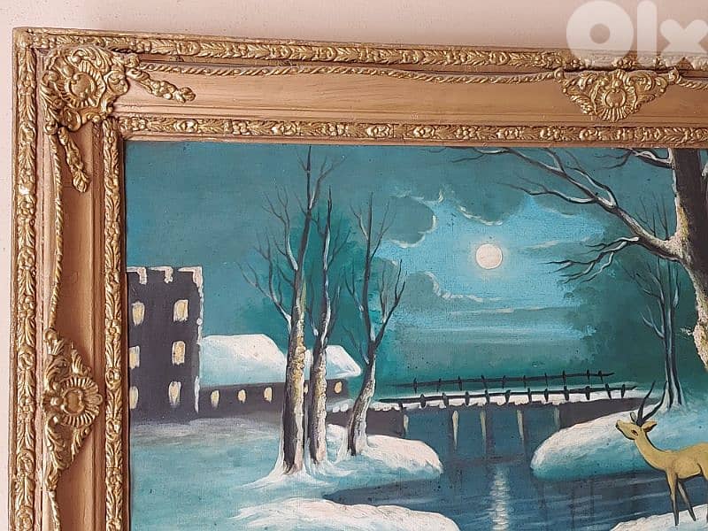 Old Picture ( Oil Painting ) لوحة قديمة 5