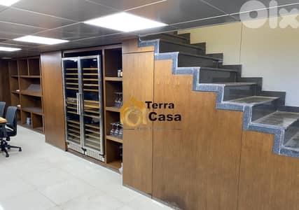 fully decorated shop in zalka main road  for sale prime location #5229