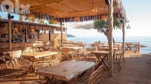 SEA SIDE DBAYEH RESTAURANT FOR RENT WITH TERRACE , ANR-124