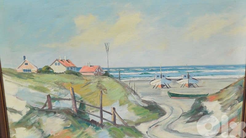 لوحة رسم زيتي اوروبية 7