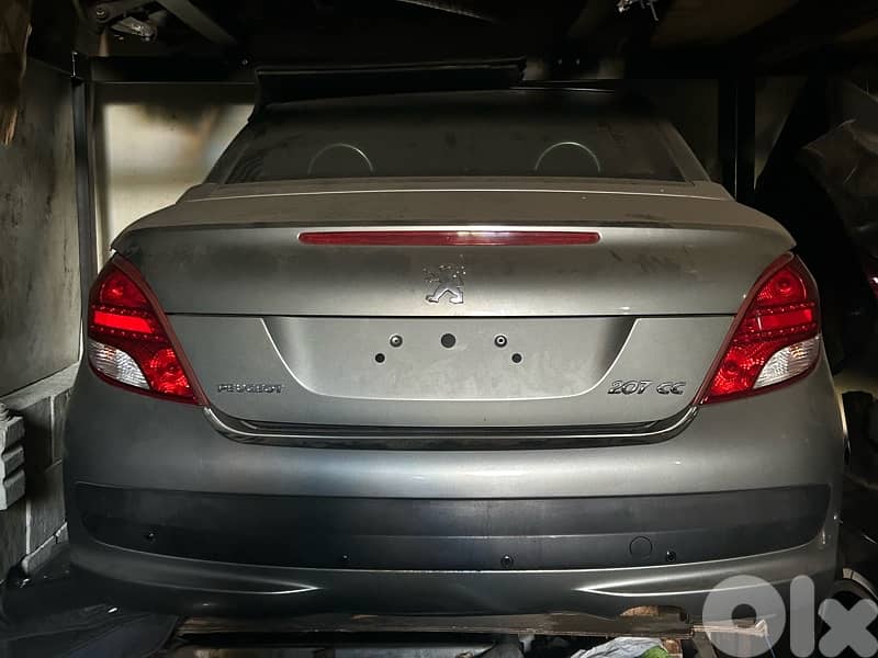 Peugeot 207 model2012 convertible 1