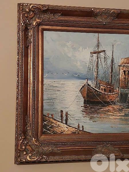 Oil Painting Picture لوحة للحيط رسم زيت 5