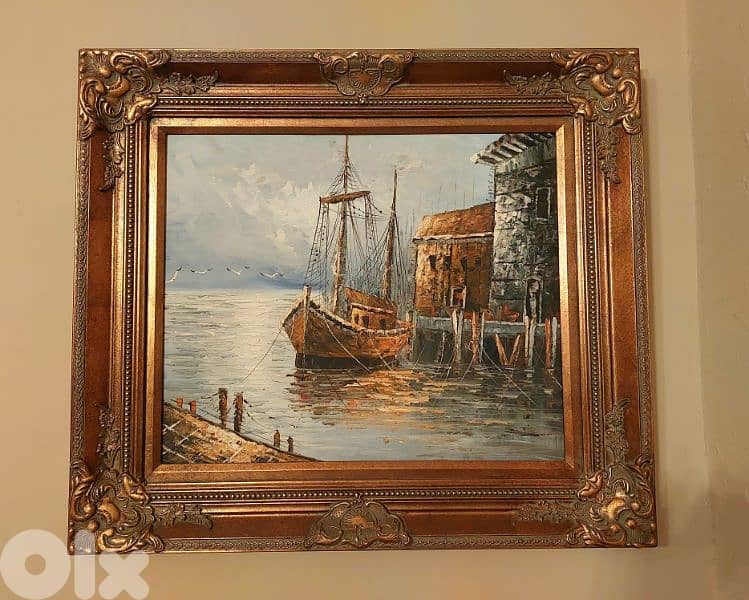 Oil Painting Picture لوحة للحيط رسم زيت 6