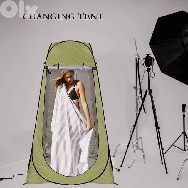 Pop-Up Shower Tent, Privacy Changing Room for Beach, Camping Toilet 12