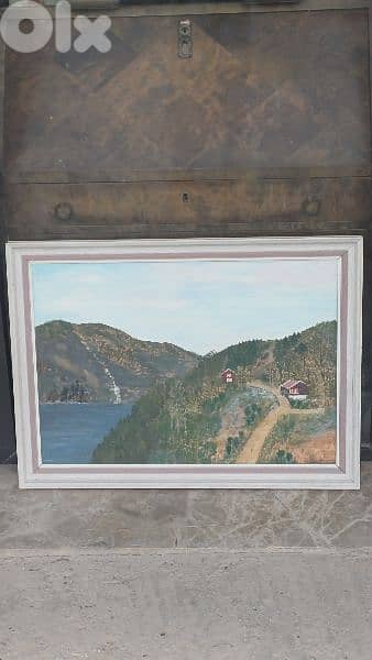 لوحة رسم زيتي 2