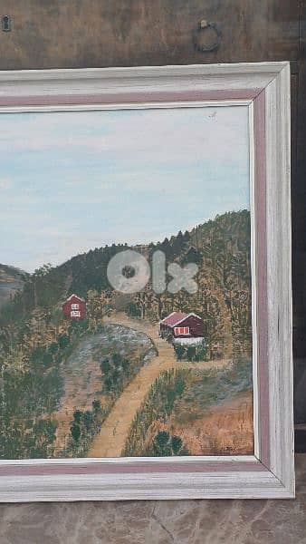 لوحة رسم زيتي 4