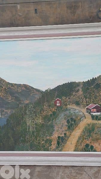 لوحة رسم زيتي 5