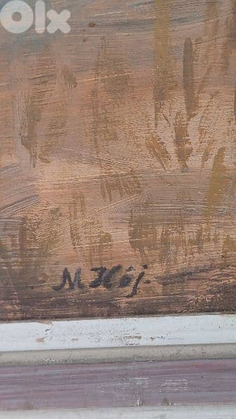 لوحة رسم زيتي 12