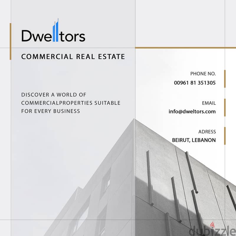 Warehouse for rent in ROUMIEH - 400 MT2 - 3.5 MT Height 0
