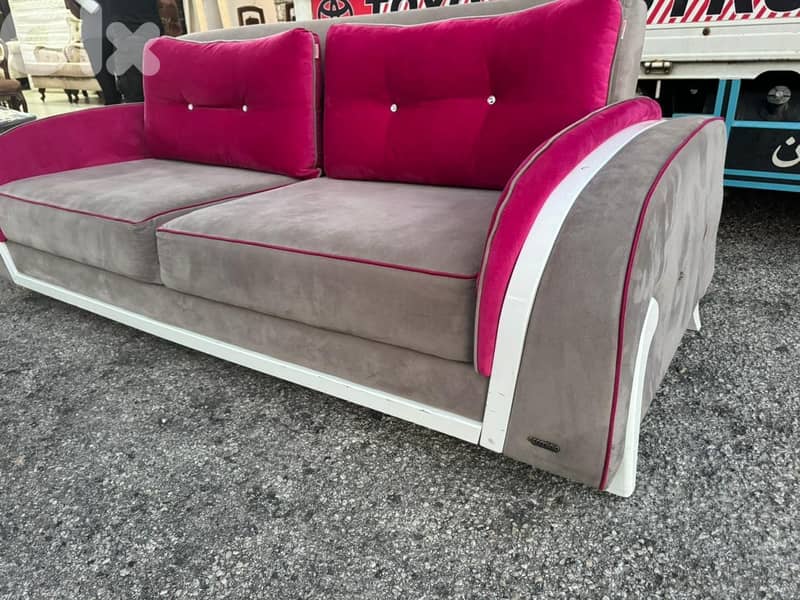 طقم كنبايات شغل fermina تركي بفتح صندوق وتخت 0