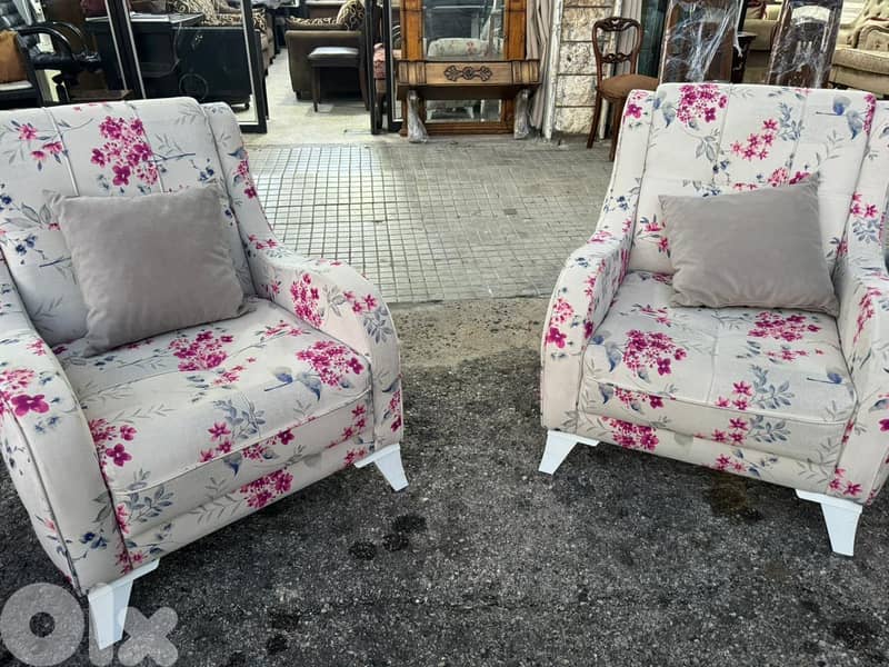 طقم كنبايات شغل fermina تركي بفتح صندوق وتخت 2