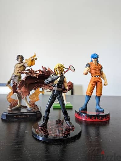 bundle of anime figures (imported from Japan)