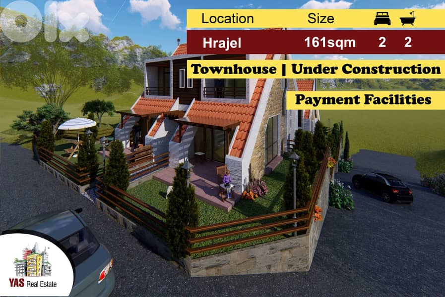 Hrajel 161m2 | 105m2 Garden | Townhouse | Under Construction | DA | 0