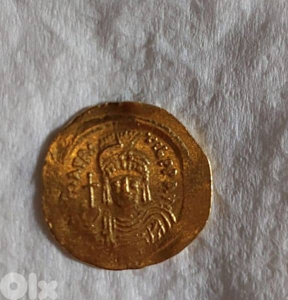 Byzantine Gold Coin for Justinan I The Great year 527 AD weight 4 0