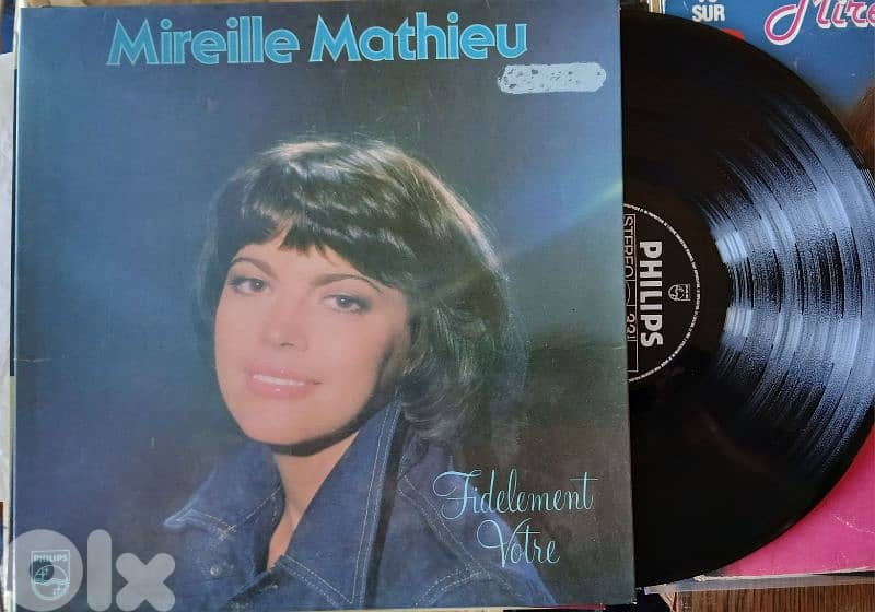 mireille mathieu  - fidelement votre- VinyLP 0