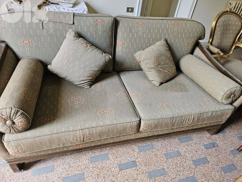 salon 4 pces + 3 tables 0