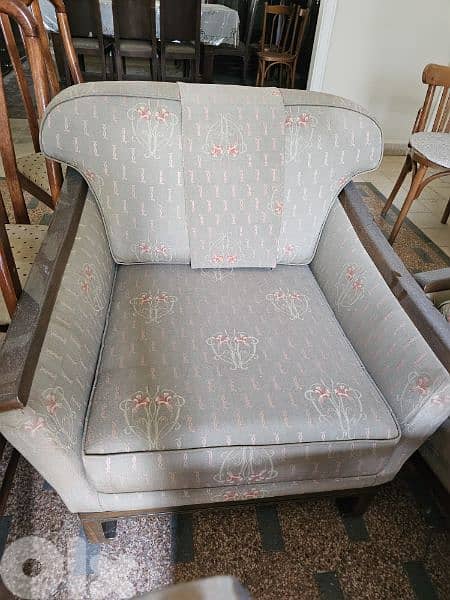 salon 4 pces + 3 tables 1