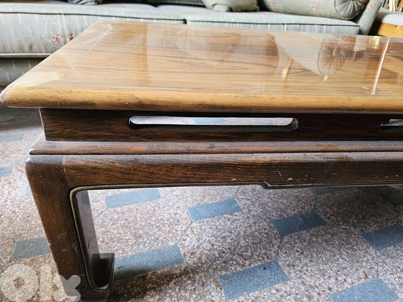 salon 4 pces + 3 tables 5