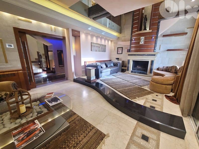 UNIQUE PENTHOUSE (330 SQ) AIN SAADE PANORAMIC SEA VIEW , RRR-020 0