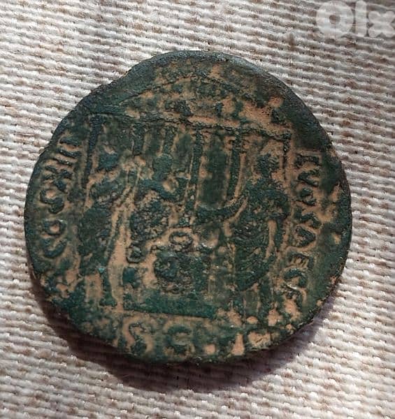 Domitian Roman Emperor Bronze Coin Rome mint year 61 AD 1