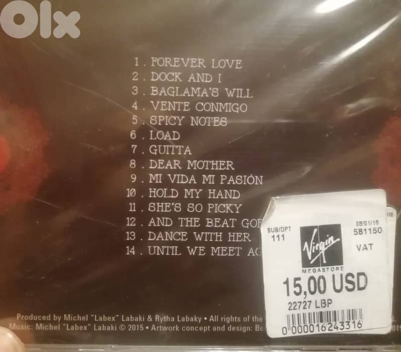 Michel Labaki "Dear mother" cd album new sealed 1