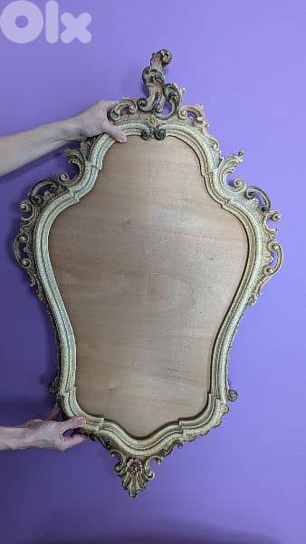 Baroque style mirror & hanging table 2