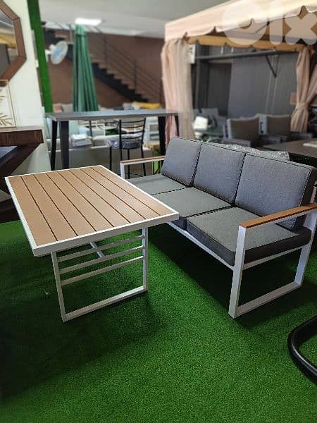 طقم للخارج 5 مقاعد.  Set outdoor 5seats 3