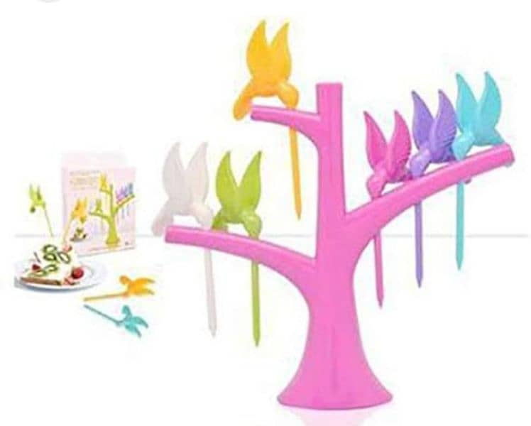 Kitchen decoration tree shape stand with birds 0