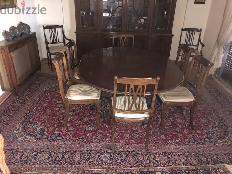 Authentic Persian Ajami Rug 3.8m x 2.7m 3