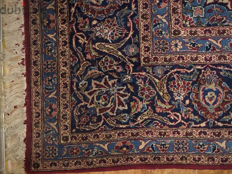 Authentic Persian Ajami Rug 3.8m x 2.7m 1