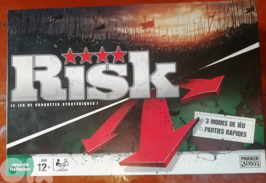 original  Risk board game by Parker 0