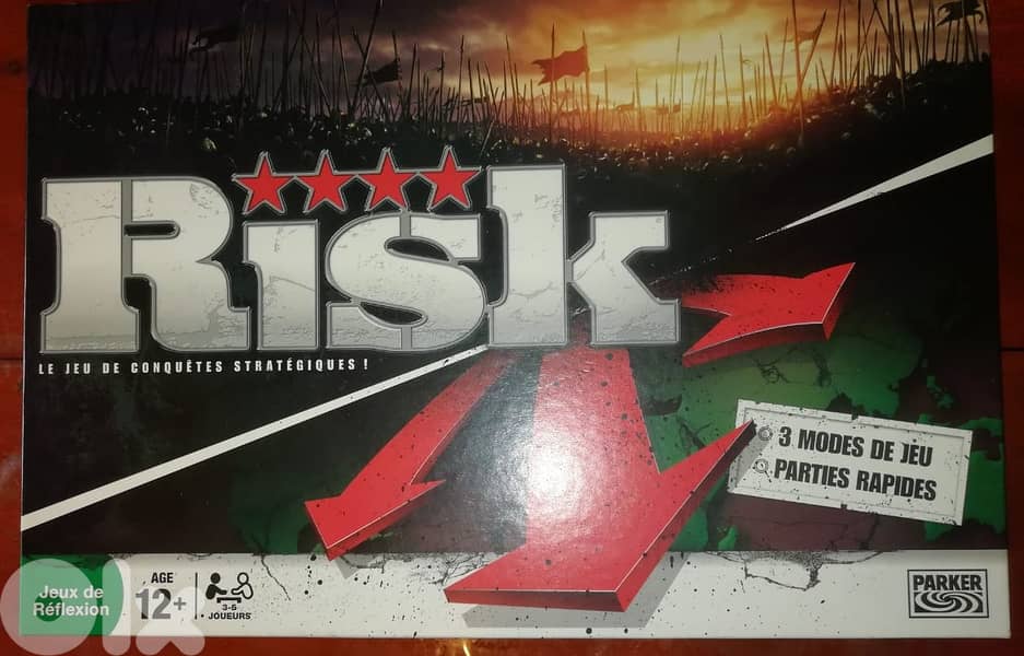 original  Risk board game by Parker 1