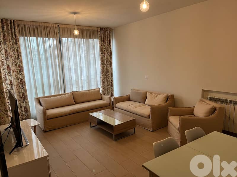 L15587- Furnished 2-Bedroom Apartment For Rent In Achrafieh 0