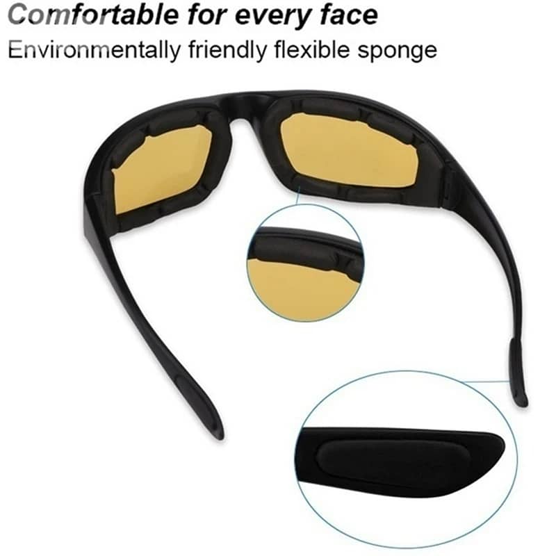 Motorcycle Glasses Army Polarized Sunglasses 11