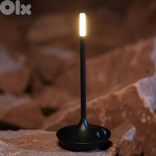 Candle Table Lamp, Modern Iron USB Desk Lamp, Cozy Glow 9