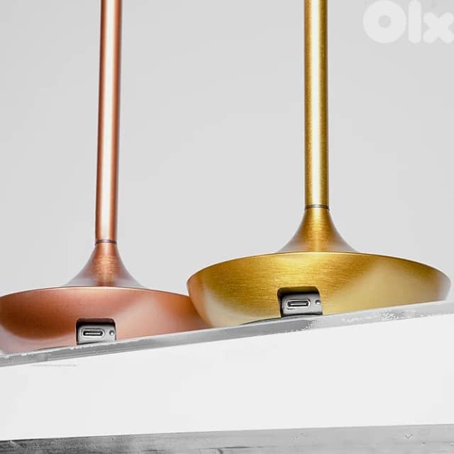 Candle Table Lamp, Modern Iron USB Desk Lamp, Cozy Glow 10