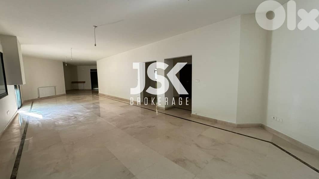 L15612-Spacious Apartment With Terrace for Sale in Broumana 0