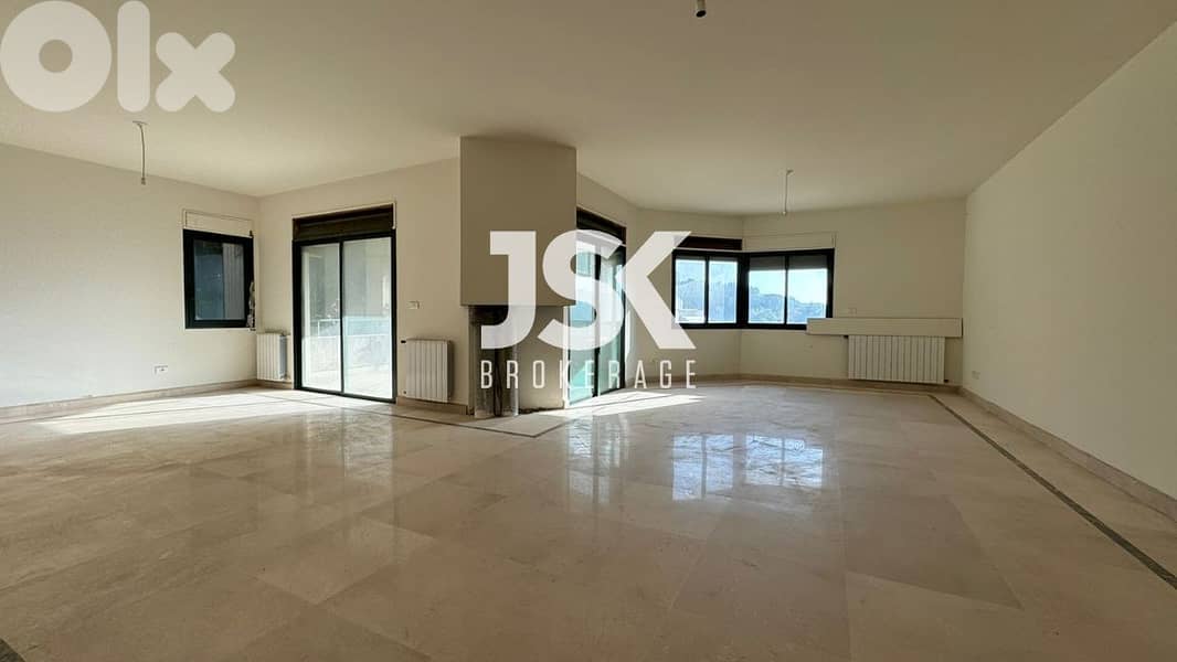 L15613-Spacious Apartment for Rent in Broumana 0