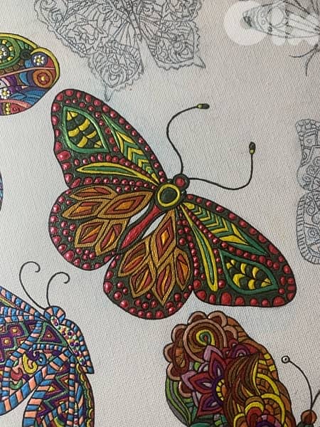 Mandalas perle acrylic painting 4