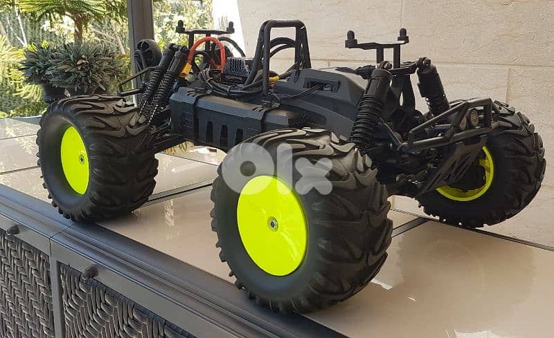 exchange on rc car , Rovan Torland Monster truck,  new  , brushless 6S 4